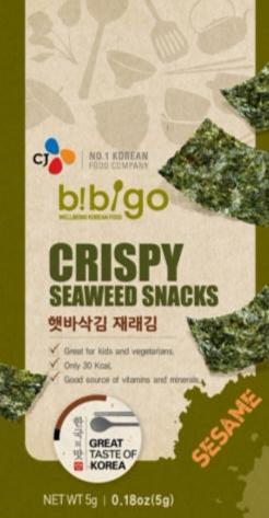 Bibigo Crispy Seaweed Snacks
