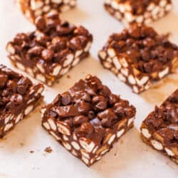 Biscoff Marshmallow Chocolate Bars from | @Averie Sunshine {Averie Cooks}