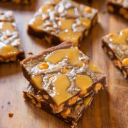 Browned Butter Caramel & Butterscotch Bars from @Averie Sunshine {Averie Cooks}