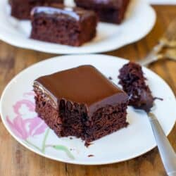 Chocolate Cake with Chocolate Ganache averiecooks.com