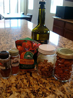 Ingrediens for Raw Vegan Taco Nut "Meat"