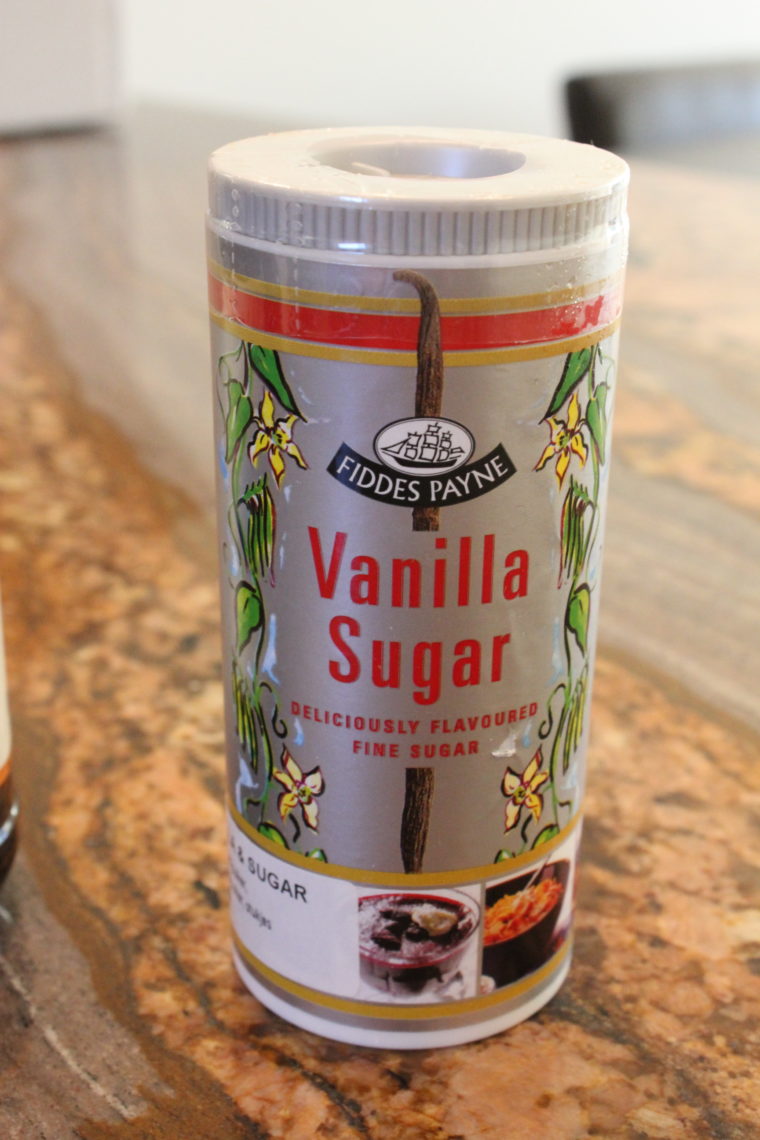 Container of Vanilla Sugar