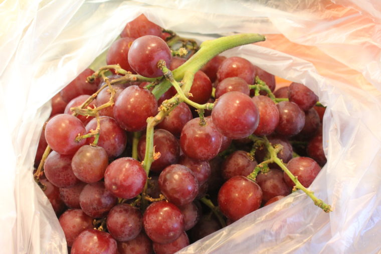 Bag of grapes