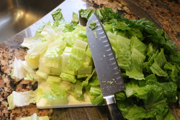 Chopped up Lettuce 