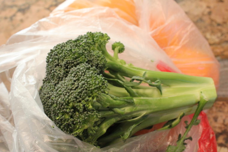 Bag of broccoli