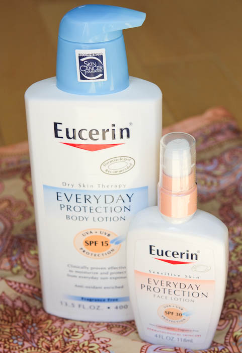 Eucerin Everyday Protection Body Lotion and Eucerin Everyday Protection Face Lotion