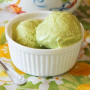 Avocado ice cream