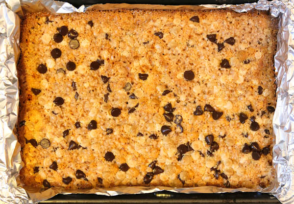 Finished Magic 8 bars out of oven