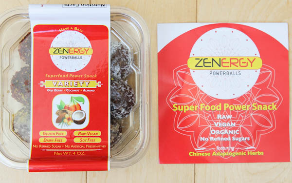 Zenergy Powerballs super food power snack