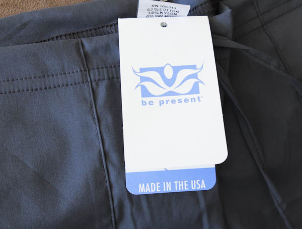 Be present made in the usa blue pants