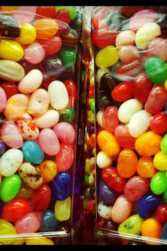 Jars of jelly beans