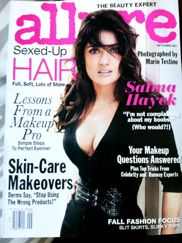 The Beauty Expert Allure September 2011 issue cover
