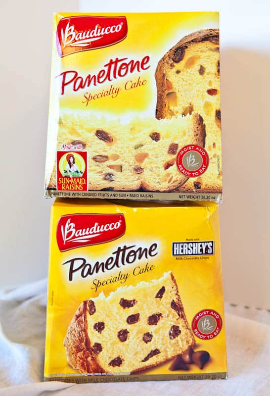 Boxes of Panettone Specialty Cakes