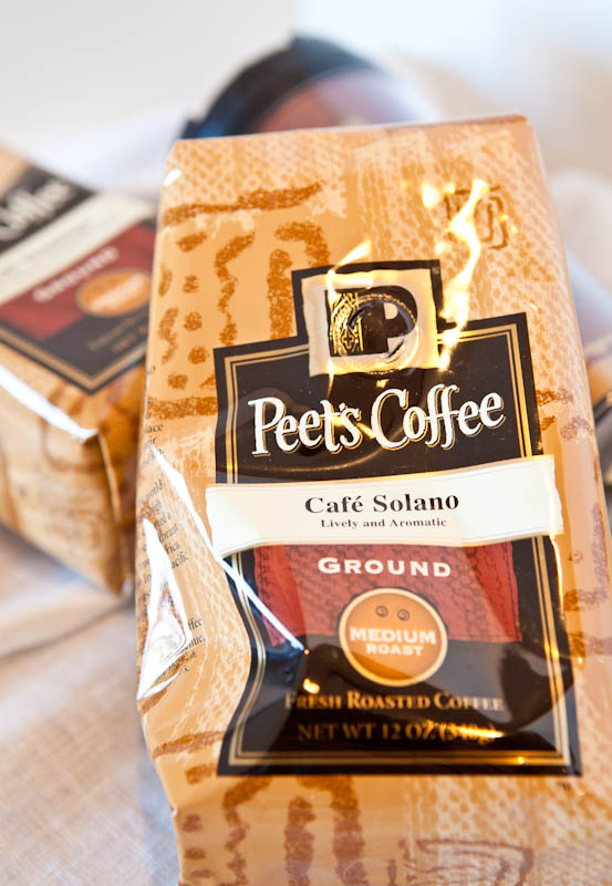 Bag of Peets Coffee Cafe Solano