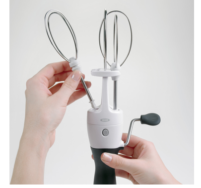 OXO Egg Beater example of beaters detatched