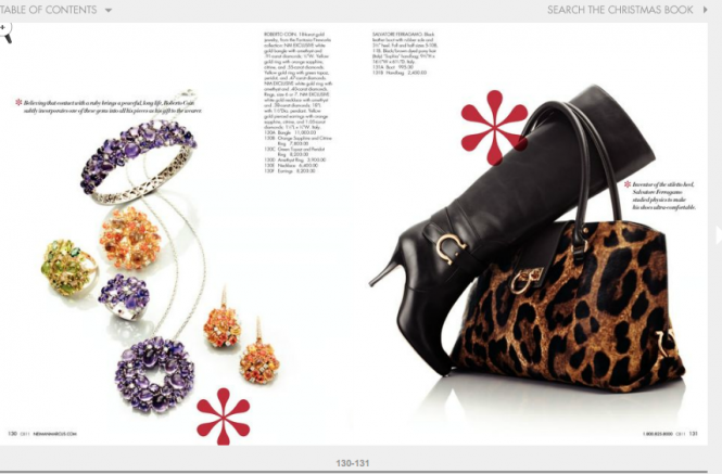 Purple green and orange encrusted jewelry and boot going through the handles of leopard print bag