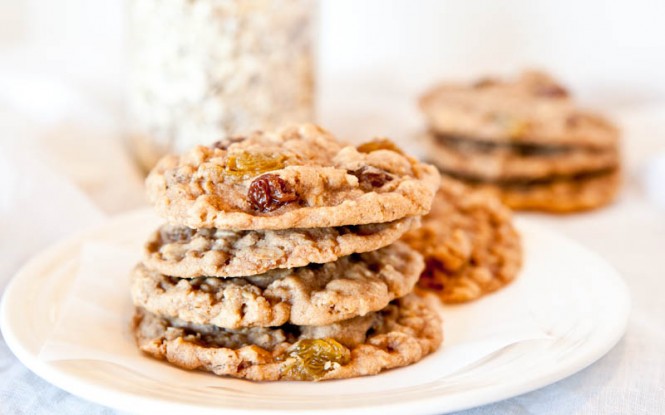 Oatmeal Raisin Cookies averiecooks.com