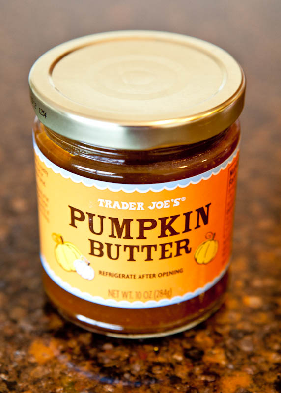 Jar of Trader Joe's Pumpkin Butter