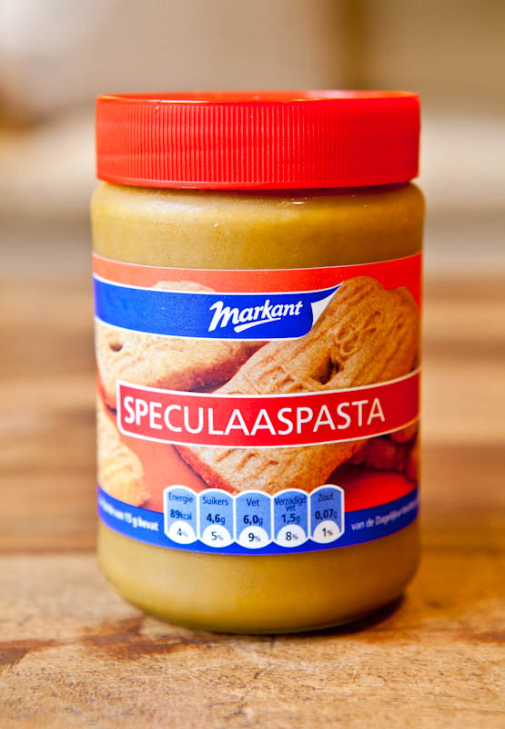 Jar of markant cookie butter spread