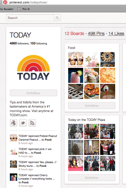 Today show pinterest