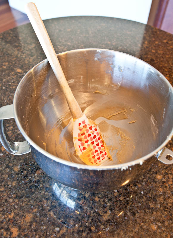 used electric mixer bowl with spatula
