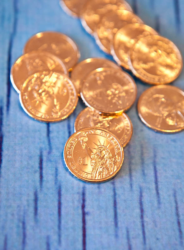 Golden dollar coins
