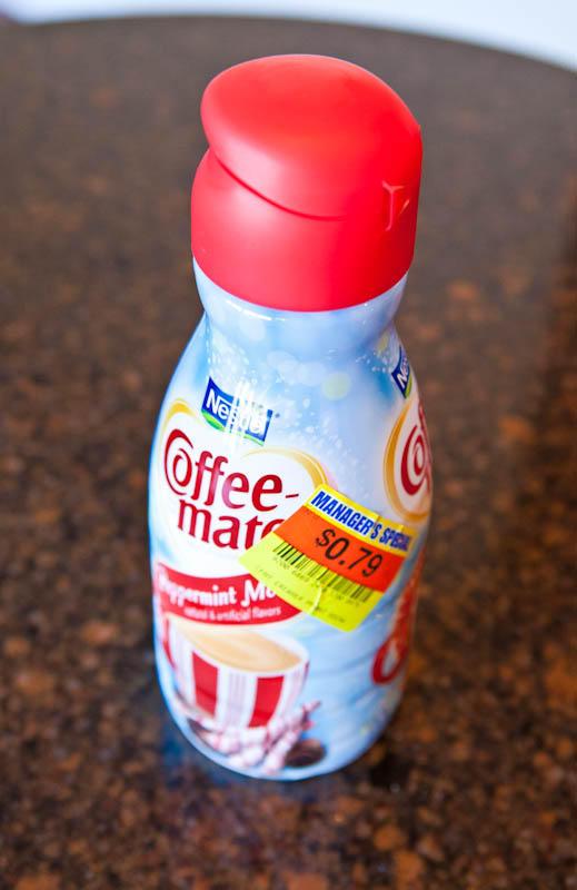 Peppermint Mocha Coffee-Mate creamer