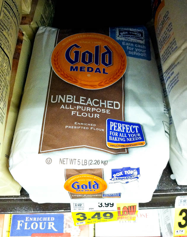 Gold Medal Unbleached all-purpose flour
