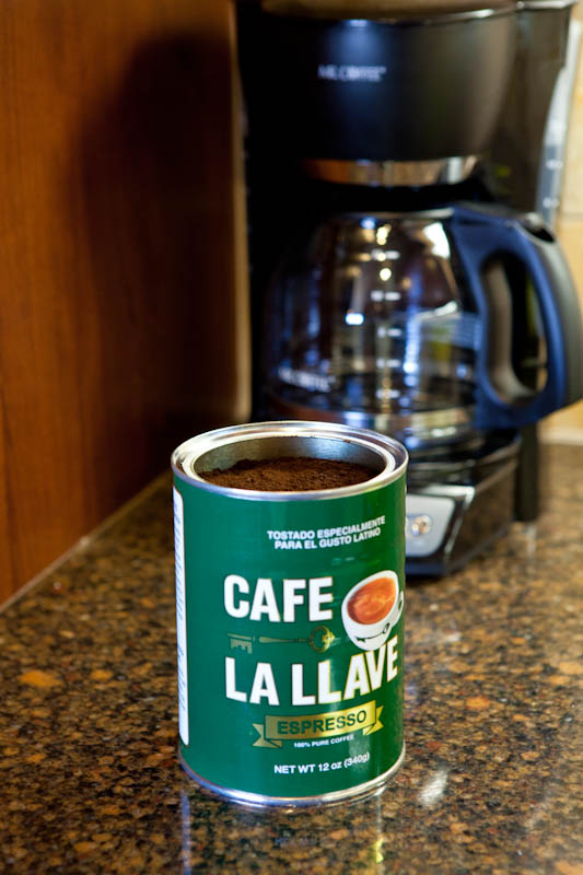 Can of Cafe La Llave espresso