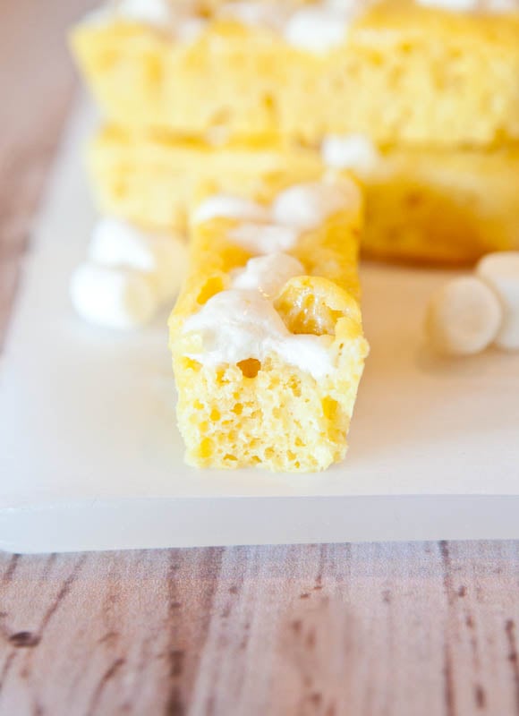 Homemade Twinkies with marshmallows
