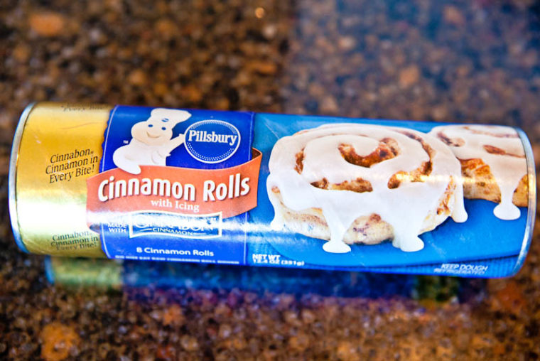 Pillsbury Cinnamon rolls can