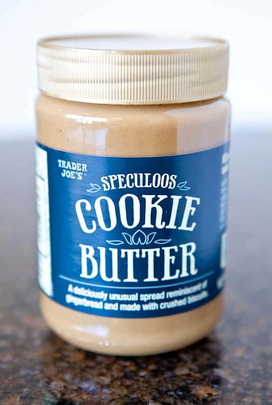 Jar of Speculoos cookie butter