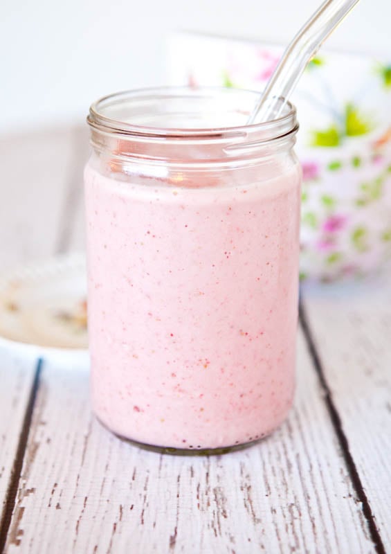 Healthy Smoothies #2 Strawberries and Cream Smoothie 