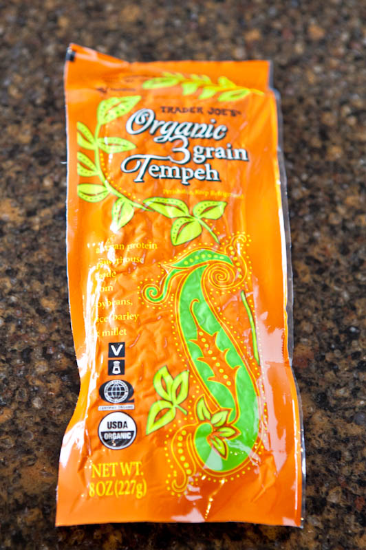 Trader Joe's Organic 3 grain tempeh bag