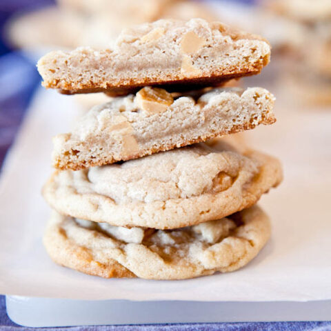 Puffy Peanut Butter Chip Cookies