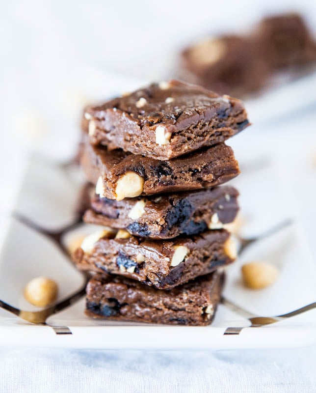Peanut Butter and Jelly Chocolate Protein Fudge