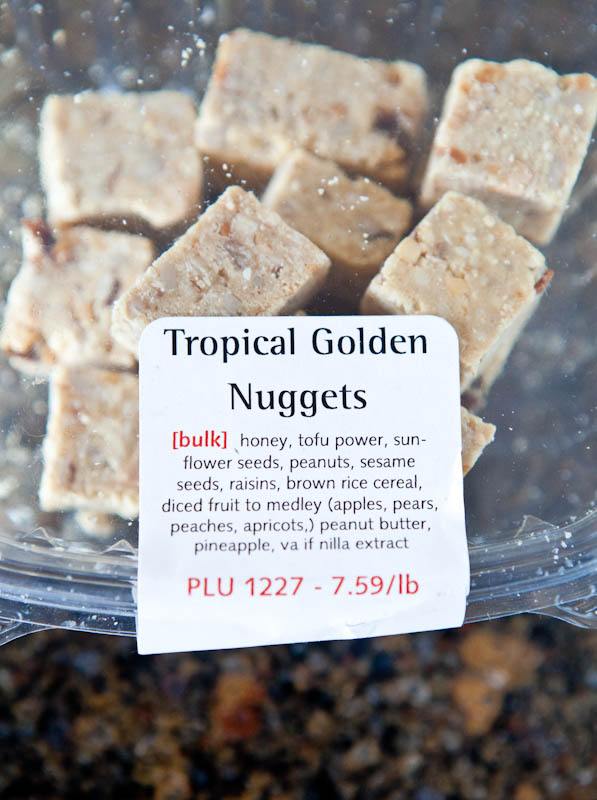 Tropical Golden Nuggets in a container from Harvest urban market