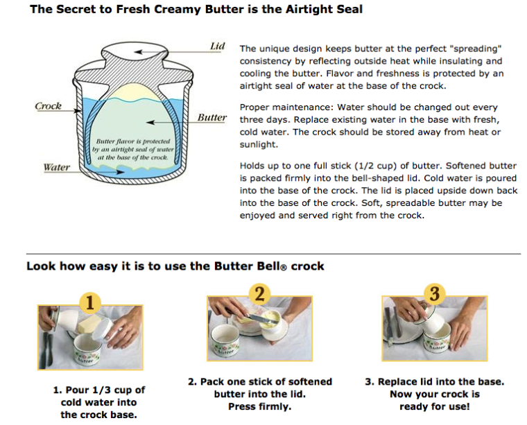The Secret to Fresh Creamy Butter is in the Airtight Seal article