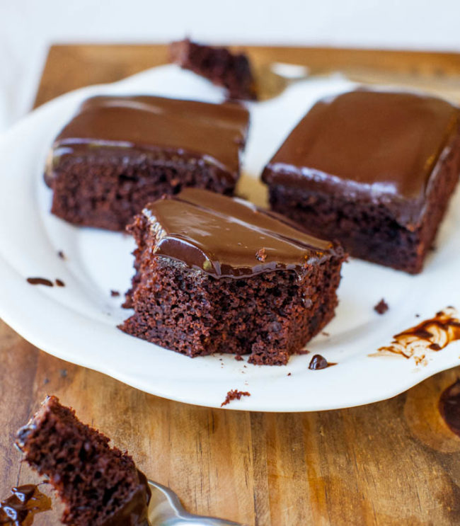 BEST EVER Chocolate Ganache Cake Recipe - Averie Cooks B