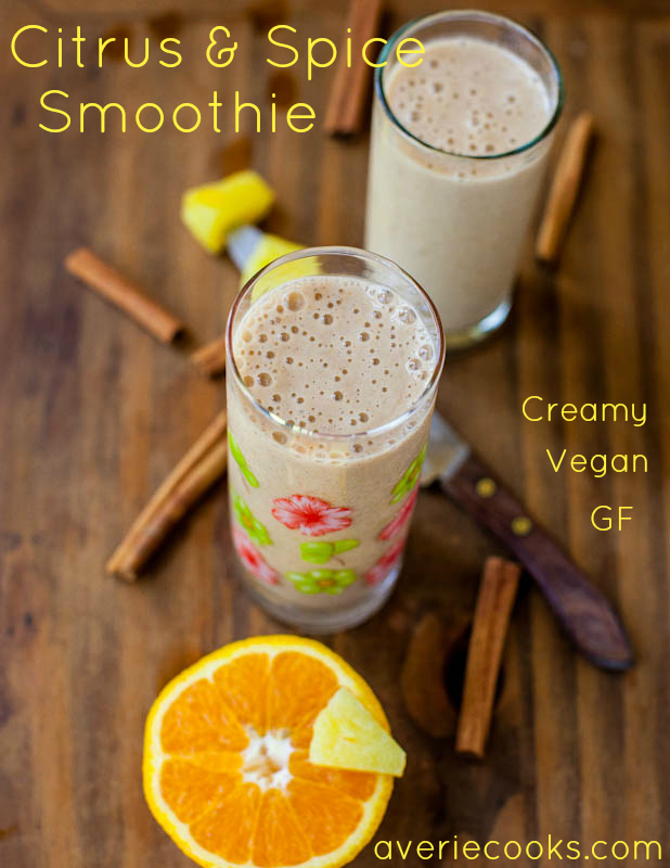 Citrus and Spice Smoothies