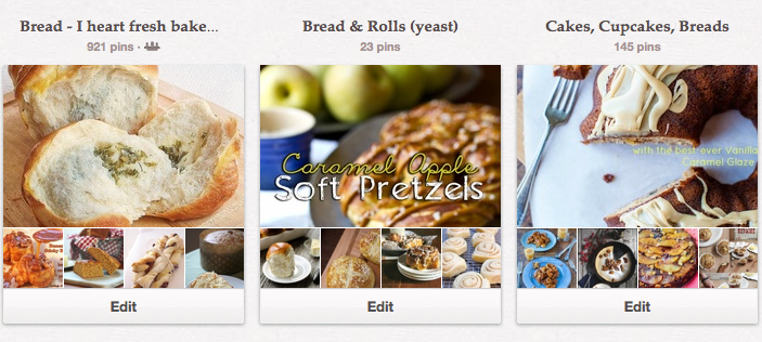 Bread, rolls, cakes, and cupcakes pinterest boards