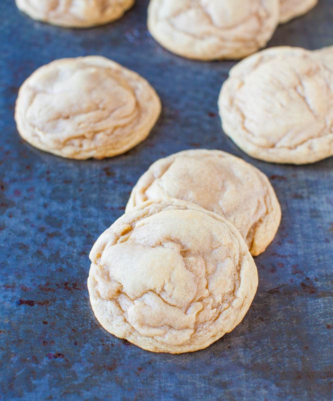 Soft and Chewy Sugar-Doodle Vanilla Cookies