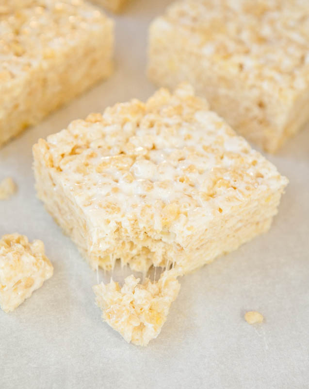 Browned Butter Rice Krispies Treats