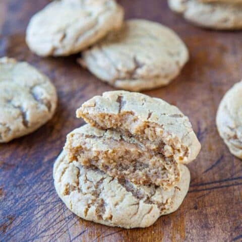 Soft and Chewy Brown Sugar Maple Cookies