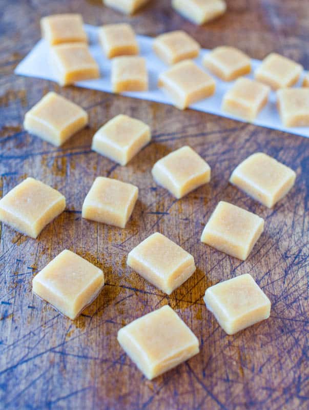 Seven Minute Microwave Caramels