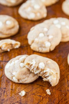 Coconut Oil White Chocolate Cookies