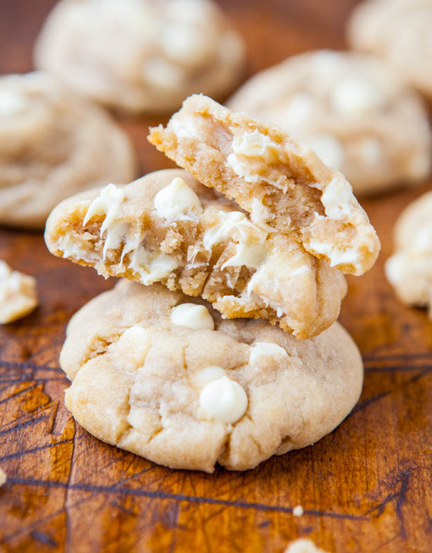 Coconut Oil White Chocolate Cookies 