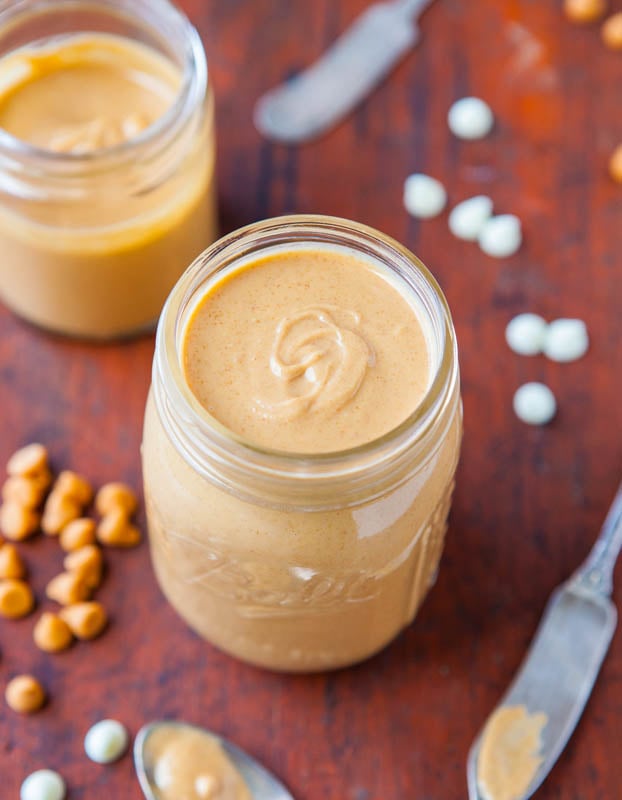 Roasted Butterscotch White Chocolate Peanut Butter