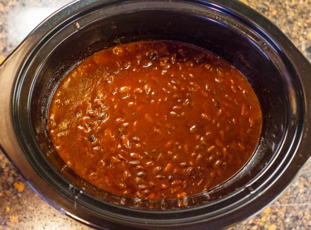 baked beans from scratch in slow cooker insert 