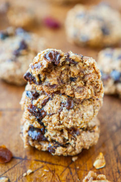 Healthy Oatmeal Chocolate Chip Miracle Cookies